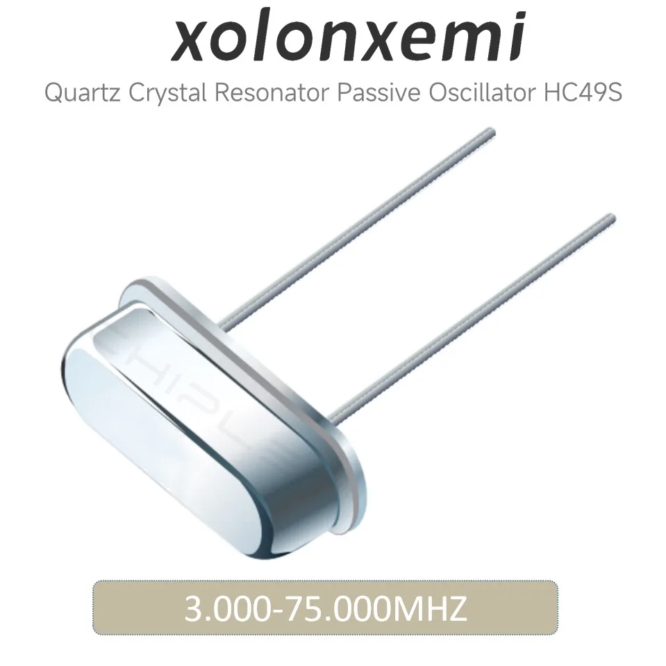 20pcs 13.52127M HC-49S Quartz Crystal Resonator Passive Oscillator 13.52127Mhz HC49S DIP 2Pin 49S