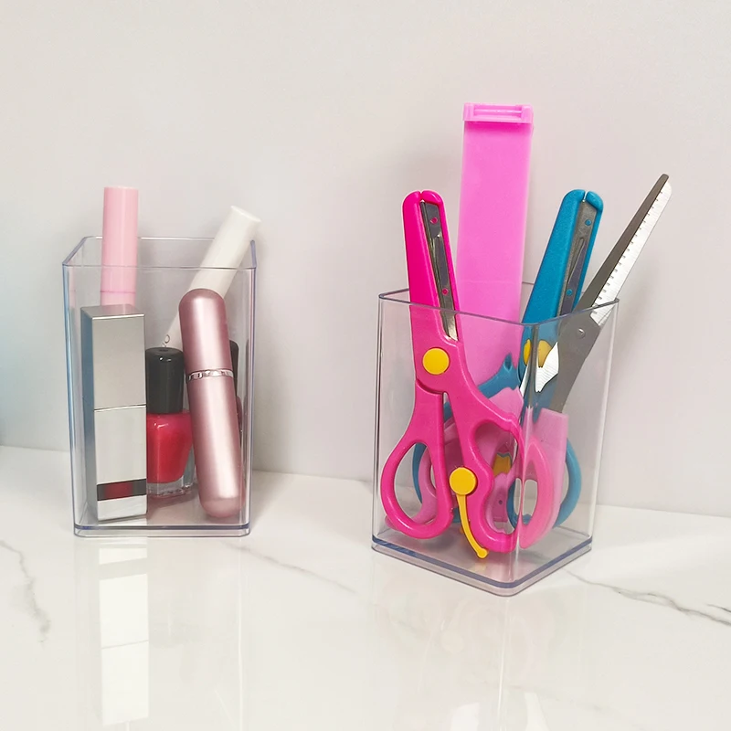 Brush Holder 1pc Makeup Brush Storage Bucket Eyebrow Pencil Brush Storage Box