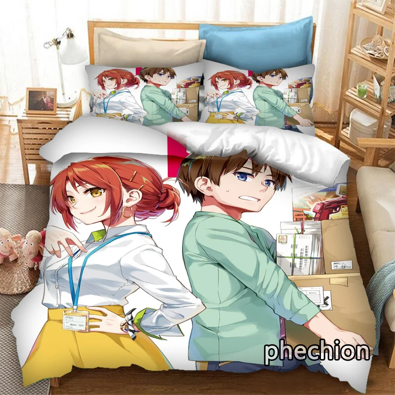 

phechion Bokutachi no Remake 3D Print Bedding Set Duvet Covers Pillowcases One Piece Comforter Bedding Sets Bedclothes Bed K243