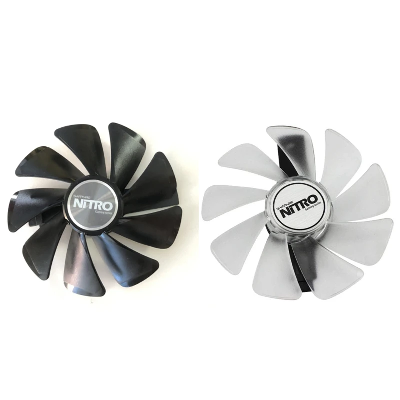 dc 12v Cooler Cpu Ventilador Substituir para Safira Radeon Nitro Rx470 Rx480 Rx570 4g rx 580 8gb Placa de Vídeo Gráfica Novo 95 mm Cf1015h12d - Imagem 5