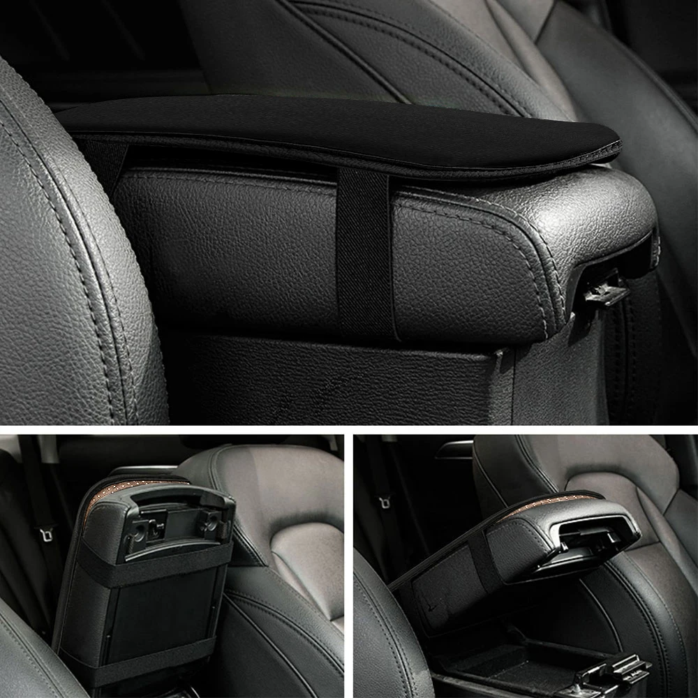 Soft Plush Car Armrest Box Pad - Enhanced Comfort and Style for Your Vehicle