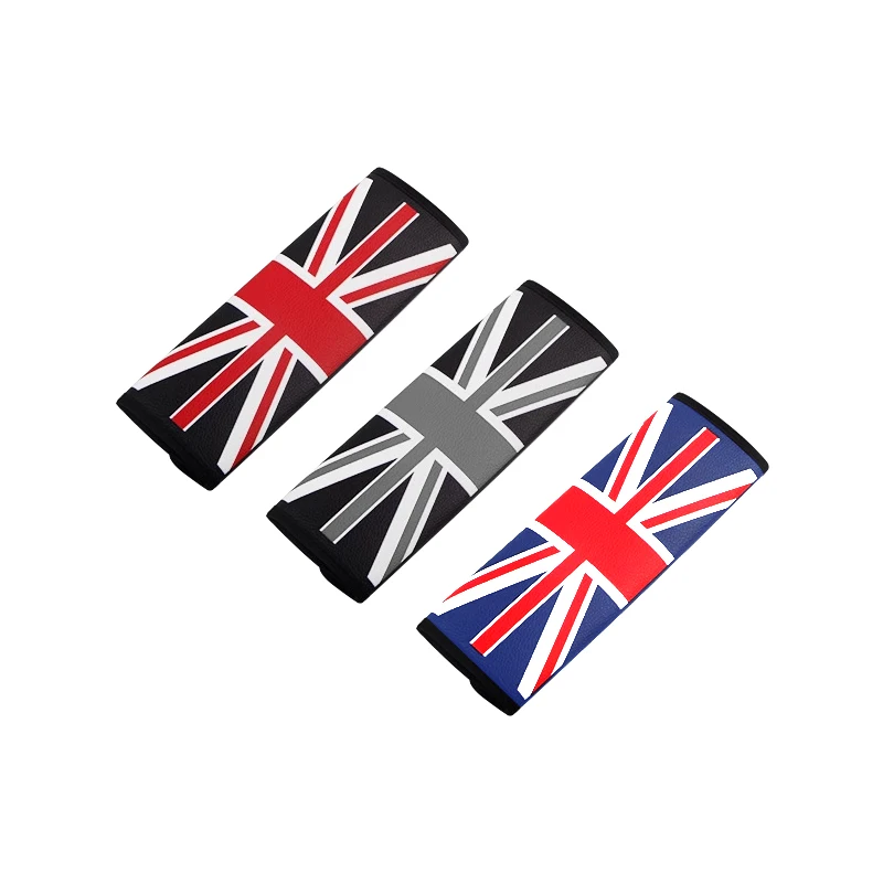 BMW MINI Cooper JCW One S Countryman Clubman F55 F56 F60 R60 R56 R55용 PU 가죽 자동차 안전벨트 커버 패드 어깨 보호대