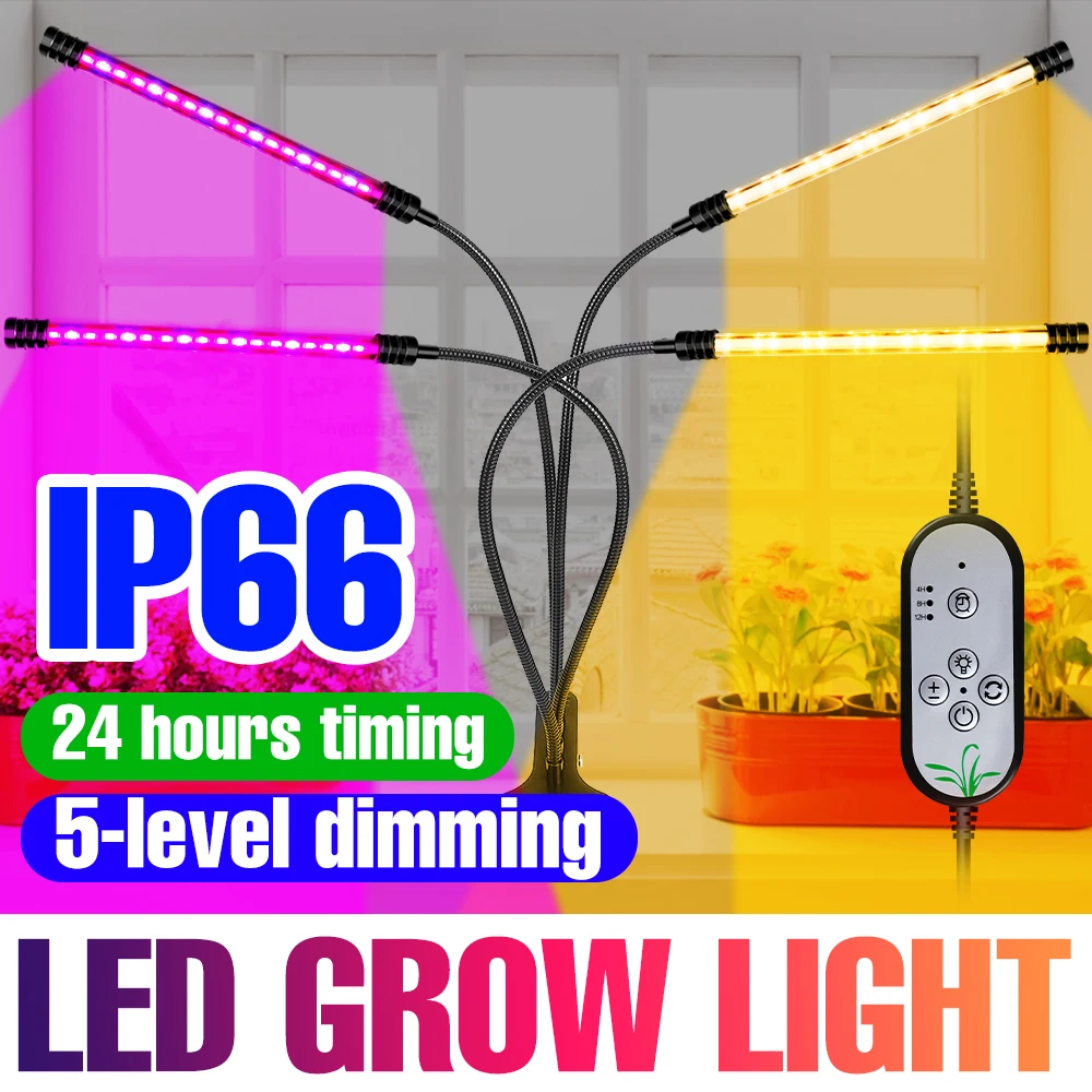 

USB LED Grow Light Phytolamp For Plants Lights Full Spectrum Phyto Lamp Greenhouse Lighting Hydroponics Plant Bulb Flower Seeds