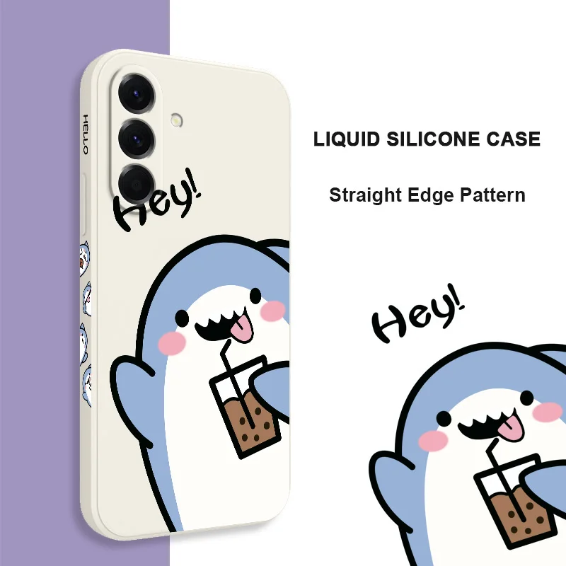 Adorable Shark Design Phone Case Cover