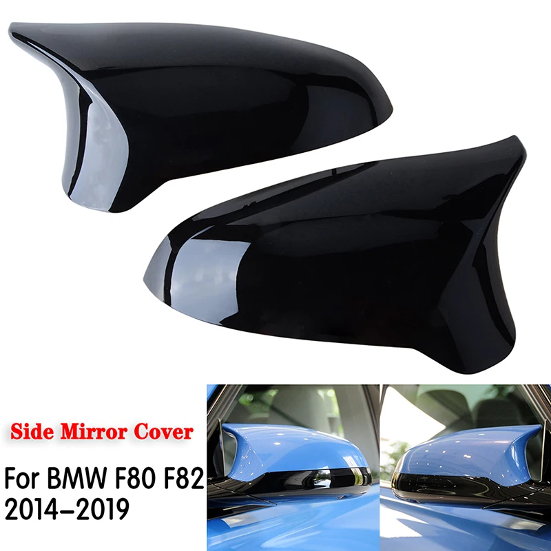 LHD Rearview Mirror Housing Side Mirror Caps Cover Fit For BMW F80 M3 F82 M4 2015 - 2018 M Performance Auto Replaceable Parts bug shields