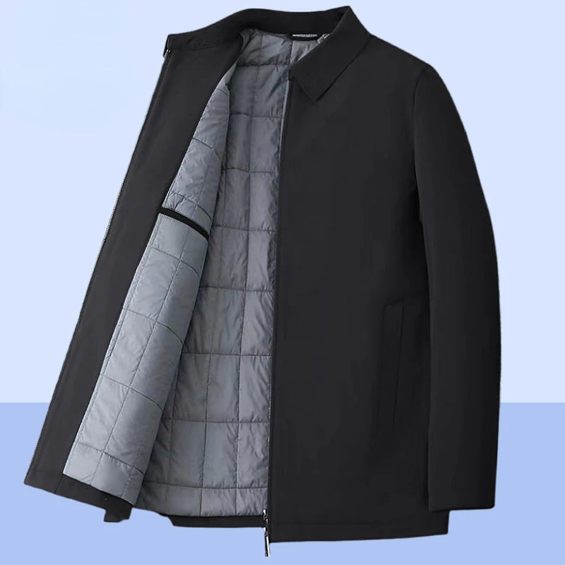 Winter Autumn Men Bomber Jacket Casual Cotton Thick Warm Parkas Coats Male Thermal Outwear Windbreaker Jackets Clothing F12