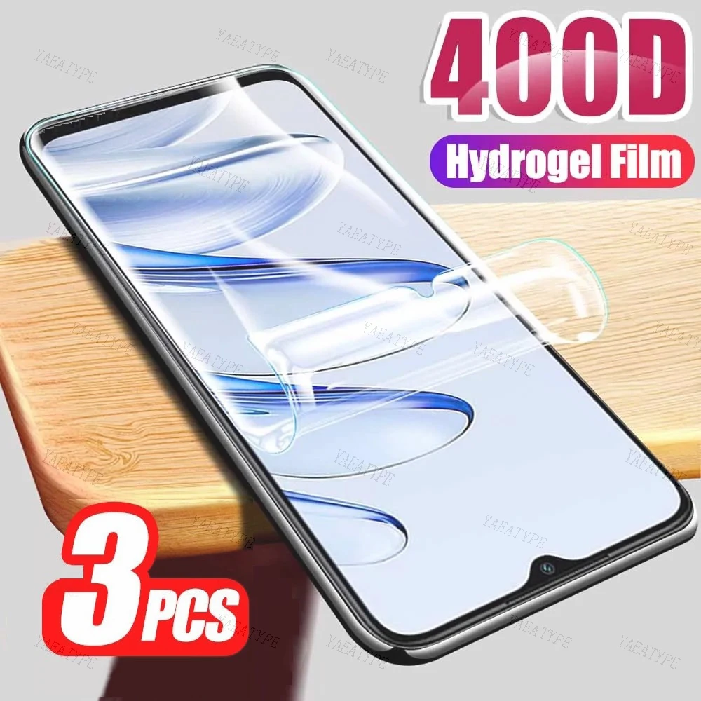 

3Pcs Hydrogel Film For Tecno Pop 7 6 5 5s 5P 5X 4 Pro LTE Air High Quality Screen Protector Protection Film