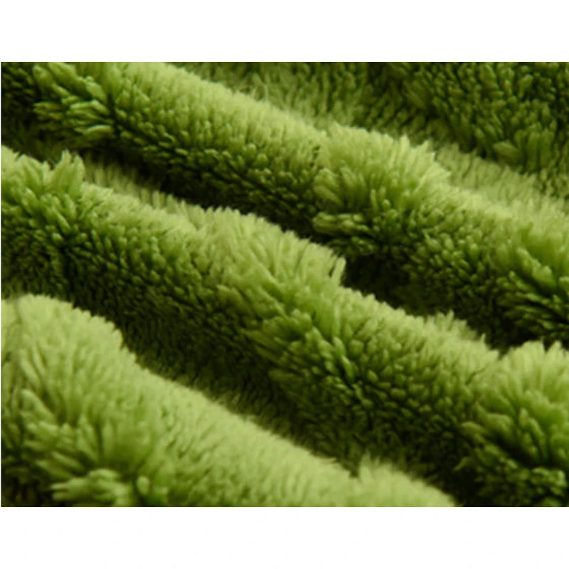WOSTAR Soft warm coral fleece fitted sheet elastic mattress cover winter plush bed linen 2people luxury double bed king size 150 5