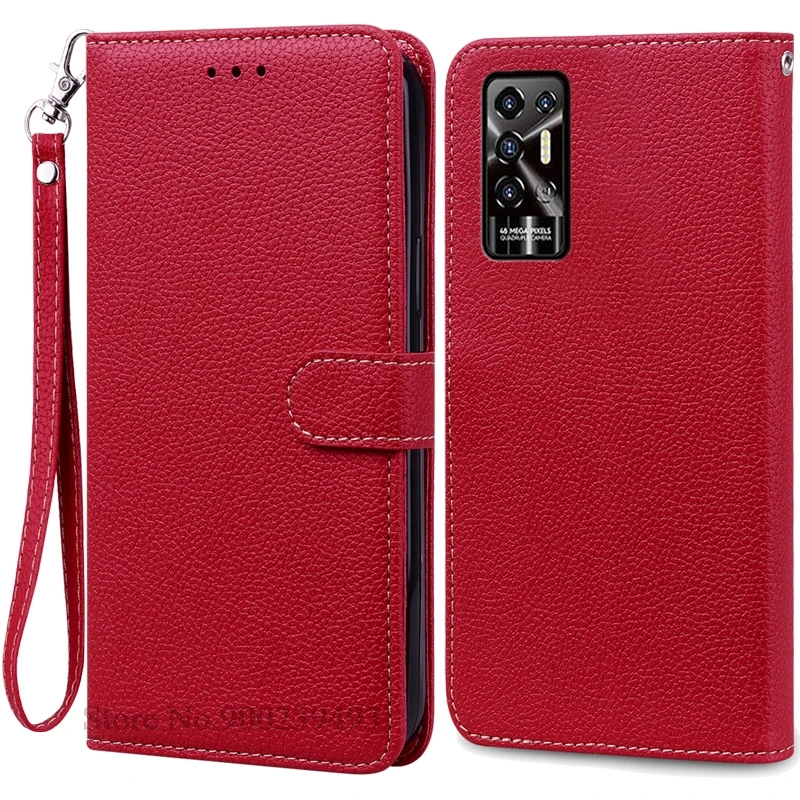 Leather Wallet Flip Case - Stylish Protective Phone Cover & Bumper Shell