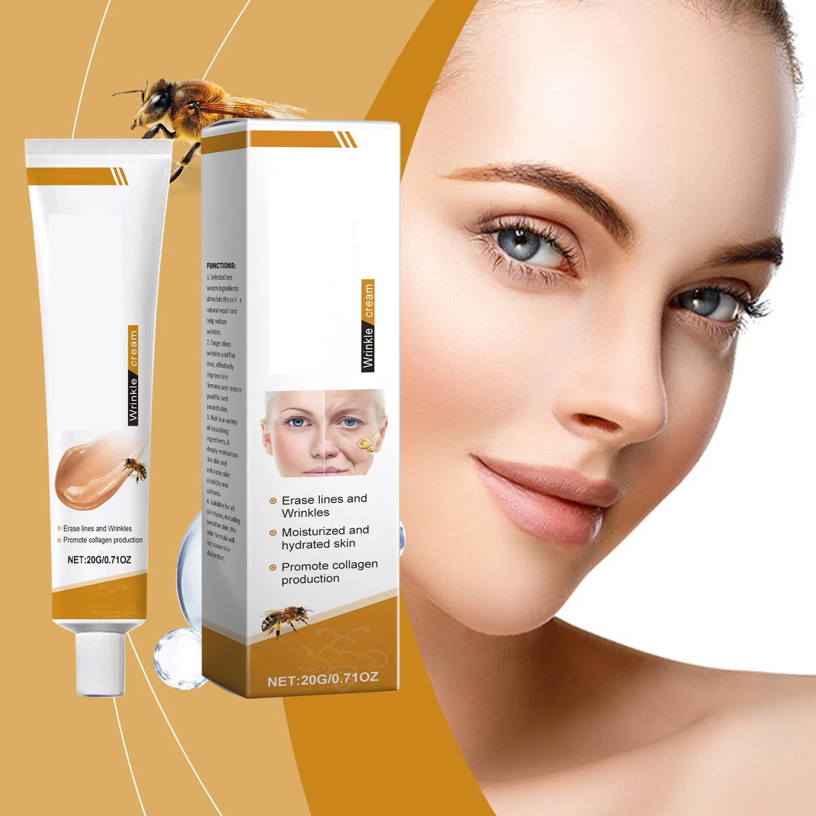 Facial Care Cream Mild Hydrating Brightening Delicate Rejuvenating And Soft Skin Care Cream Whitening Brighten Skin Gift