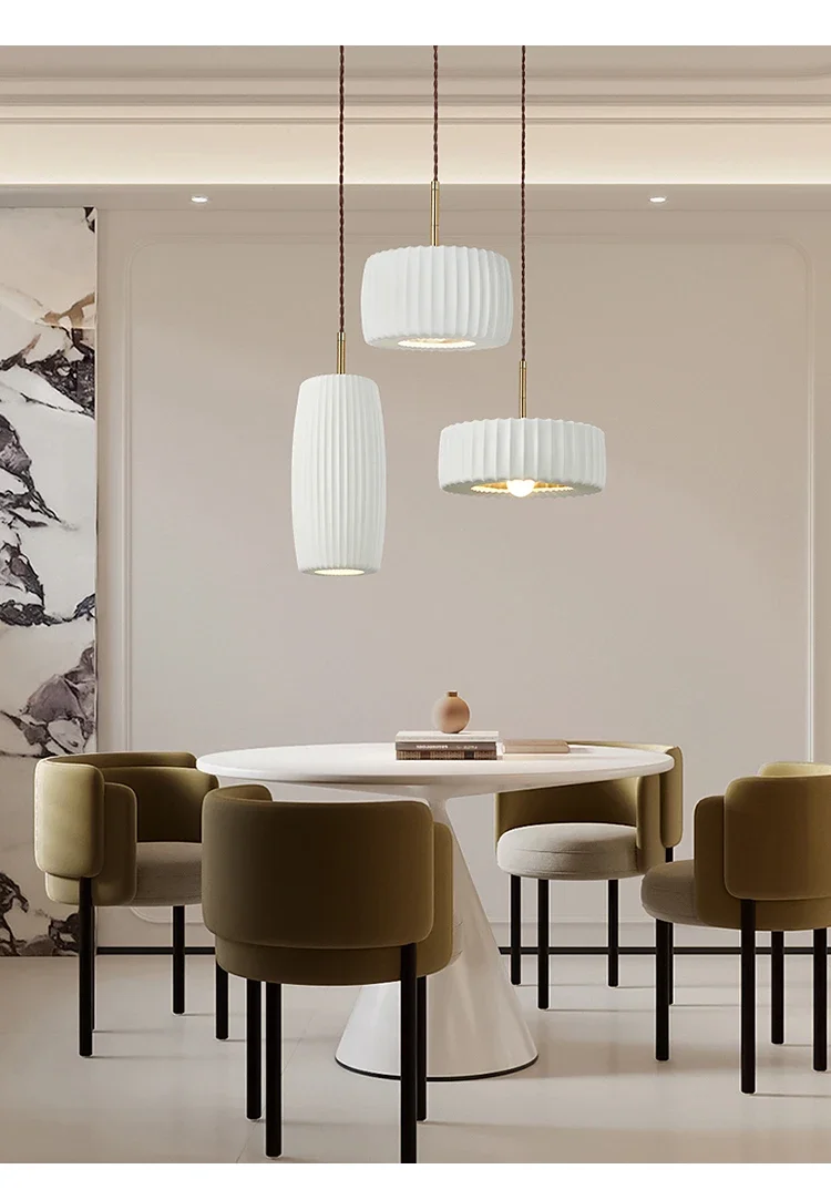 Description Picture 5 of itemNordic Minimalist Chandelier Dining Table Lighting Lamp Bar Island New Creative Original Design French Style Recommend Led Light