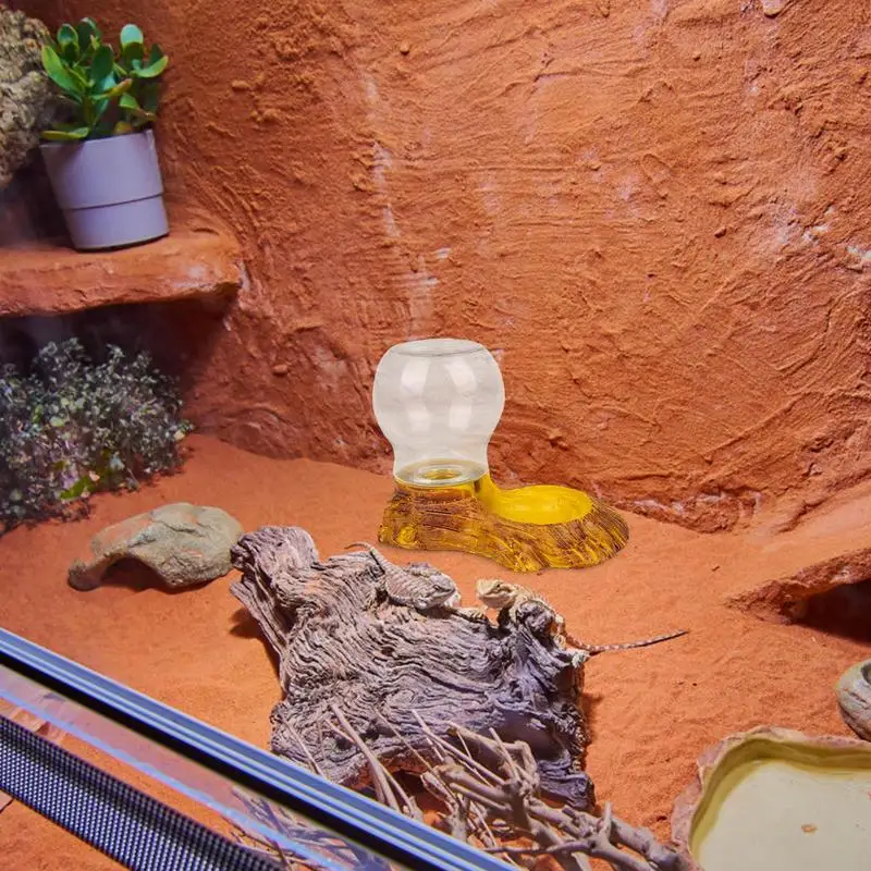 Durable Automatic Reptile Water Dispenser Basin