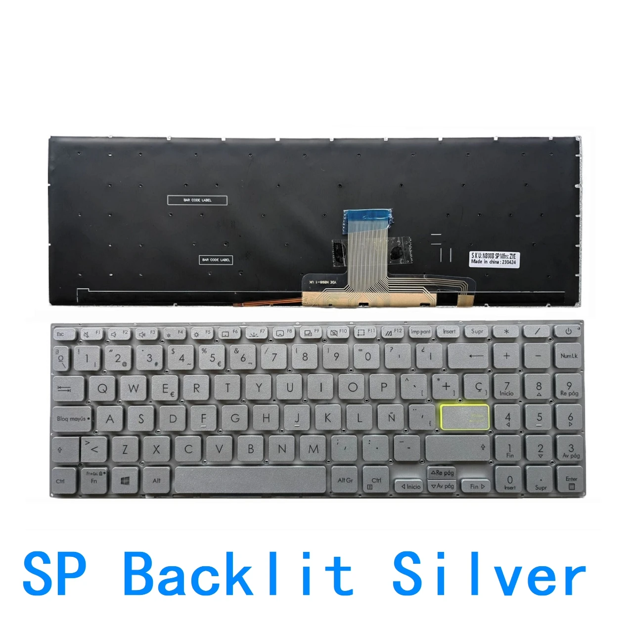 SP Backlit Silver