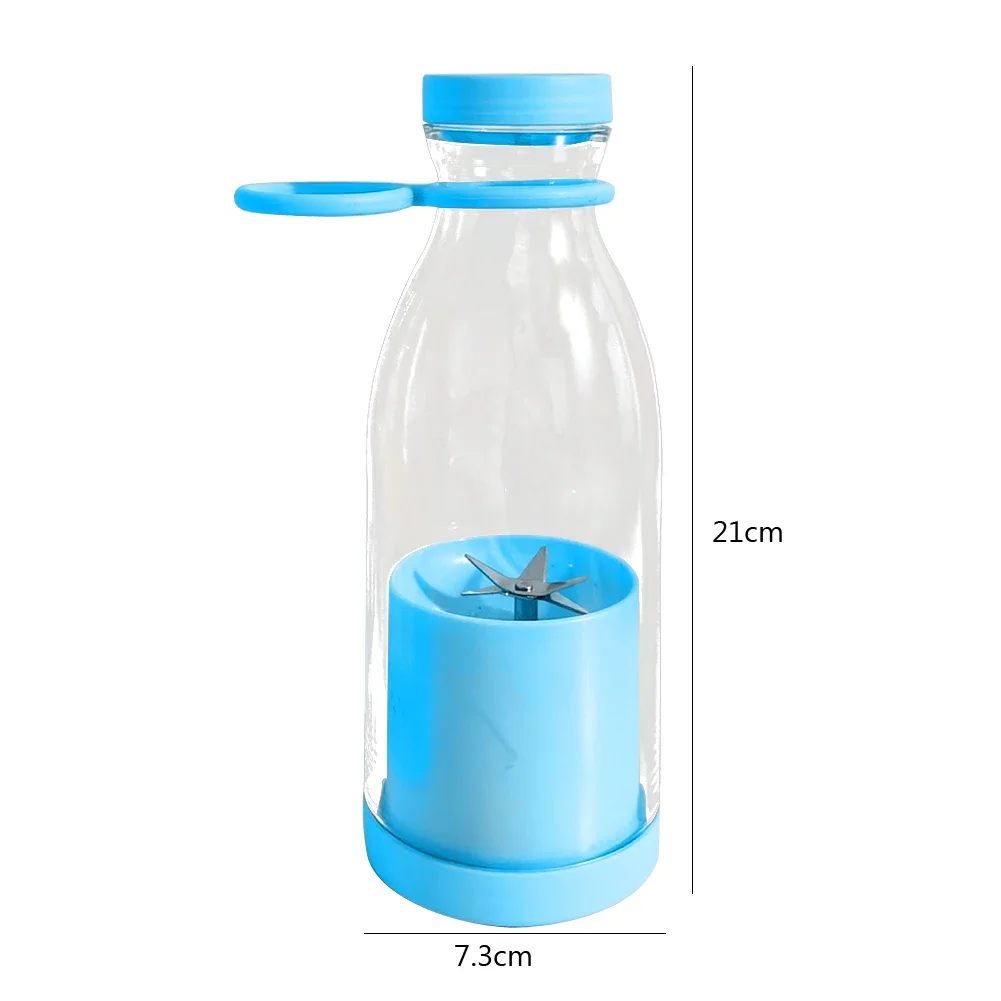 380ml/420ml Fruit Juicer Cup USB Rechargeable Portable Mini Electric Mixers Bottle Lightweight Leakproof Travel Outdoor Supplies 6