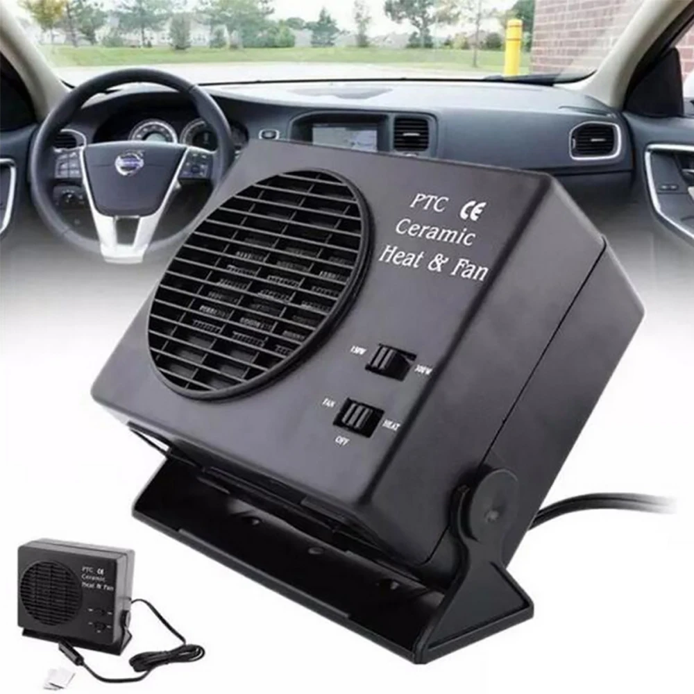 150/300W Car Heater 12V Portable Car Heater Fan Fast Heating