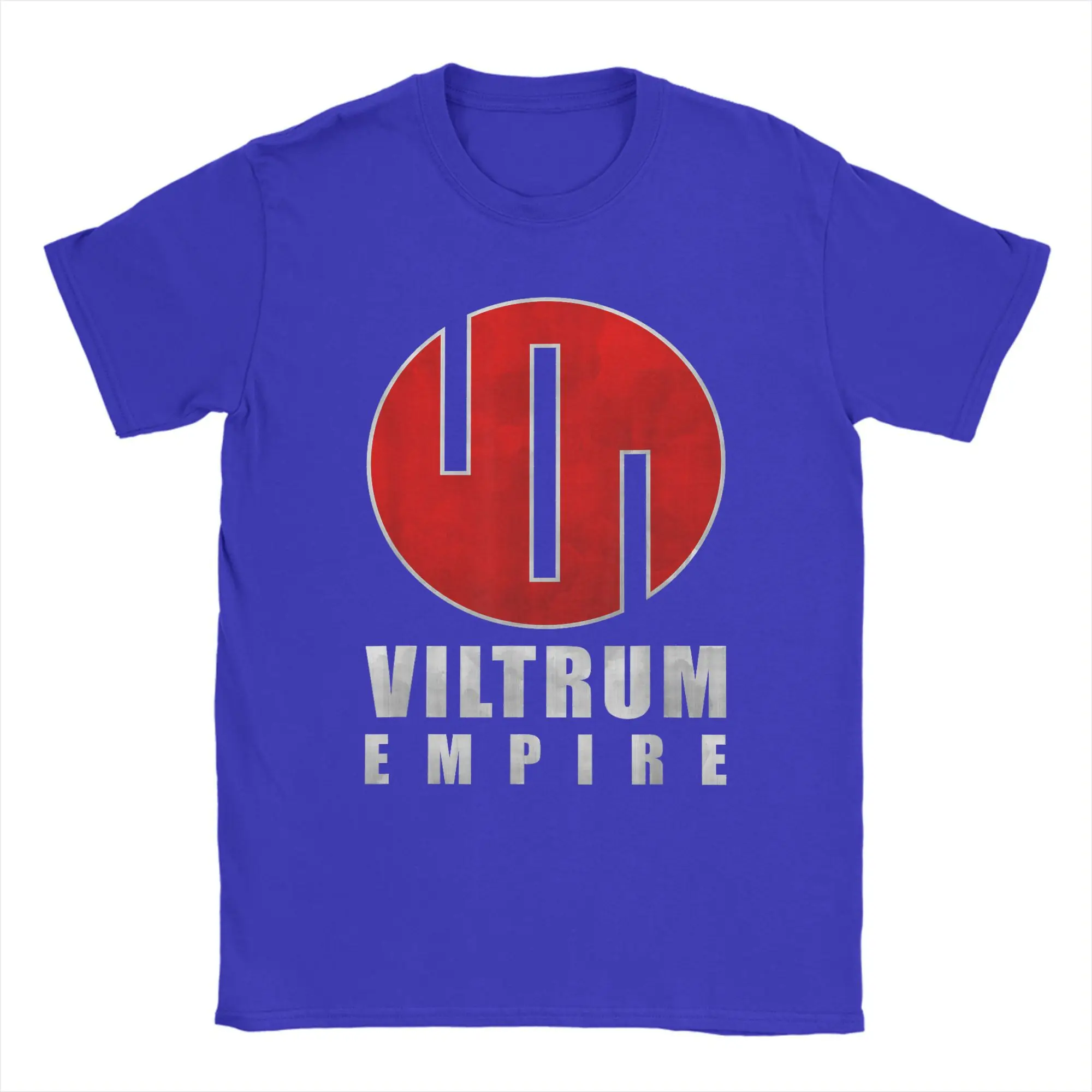 Invincible Viltrum Empire Vintage Logo Men's Cotton Crew Neck T-Shirt