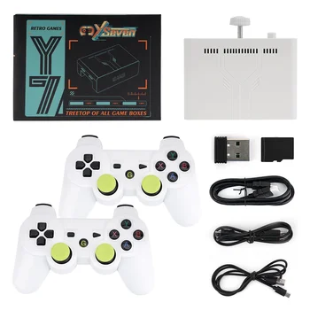 Y7 Game console 128G 256G Linux System 4K Video Game Console LPDDR4 2GB TV Box Wireless Controller Retro Game 1