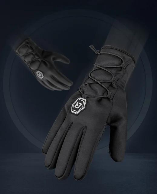 Guanti Moto Invernali Termici - Impermeabili, Touchscreen, Antivento Per Uomo E Donna - Ideali Per Ciclismo E Sport Invernali