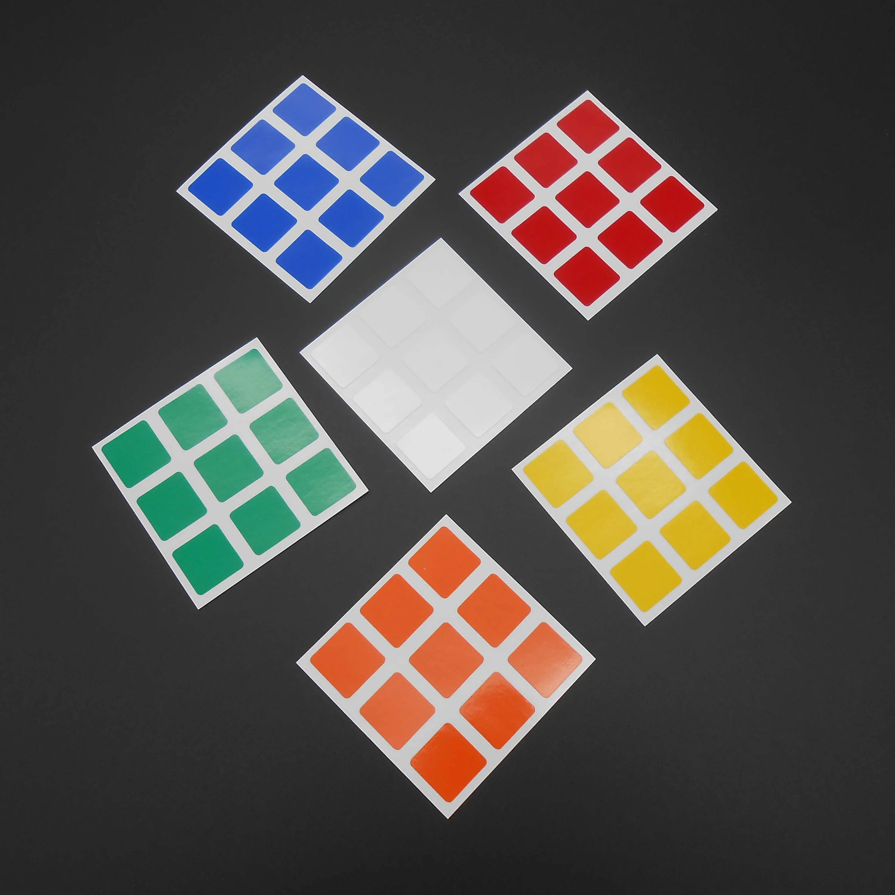 1Pc Dayan Cube Replacement Stickers 3x3x3 For DAYAN Zhanchi Speed Cube NEW Cube Stickers For One 3X3 Cubes * FD062