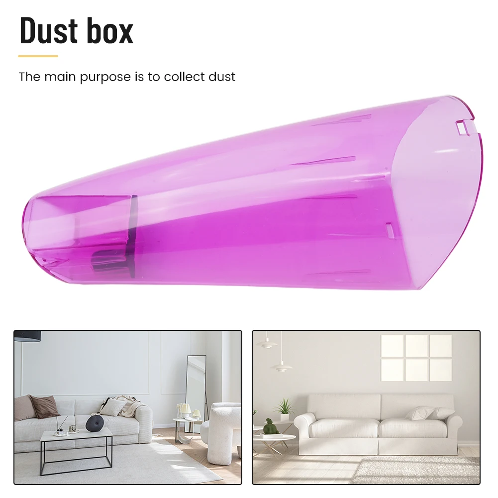 

1pcs Rose Red Dust Box For Midea SC861 SC861A 25.5*10cm Household Appliances Vacuum Cleaner Accessories