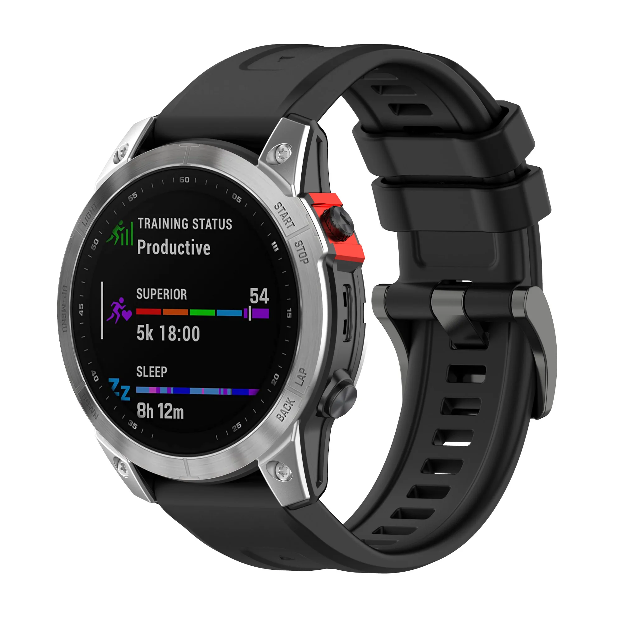 Premium Silicone Strap with QuickFit – Multiple Sizes Available