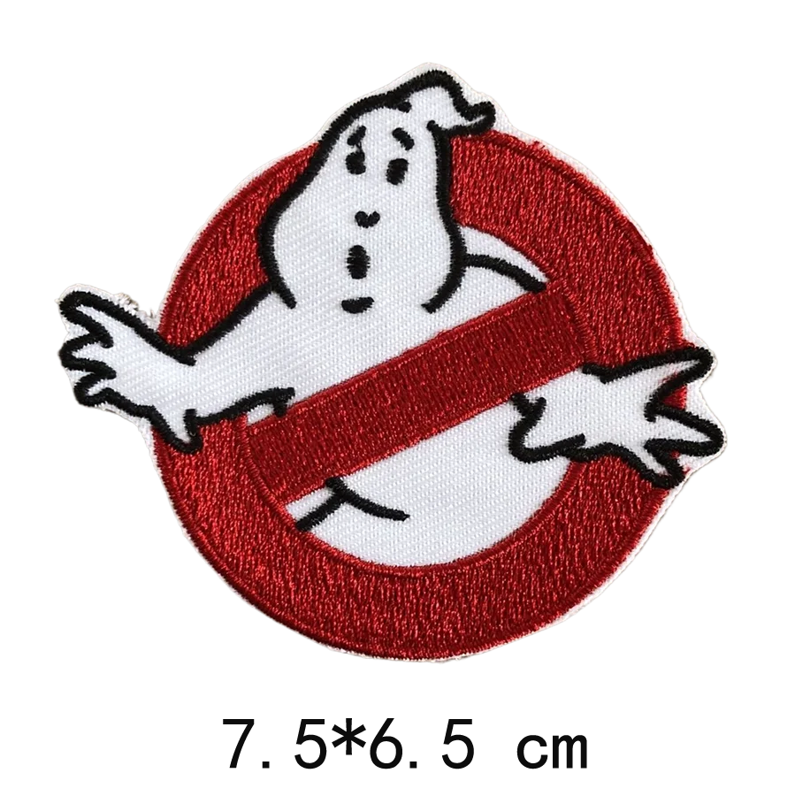 Ghostbusters Embroidered Iron Sew On Patch Fancy Dress Costume T Shirt Bag Badge - Foto 10