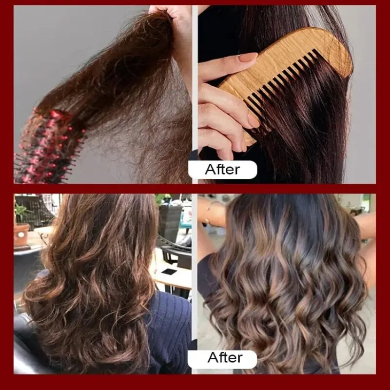 Women's Smooth Hair Care Essential Oil Spray Improves Dryness Frizz Hair Repair Serum Long-lasting Care Fragrant Fluffy