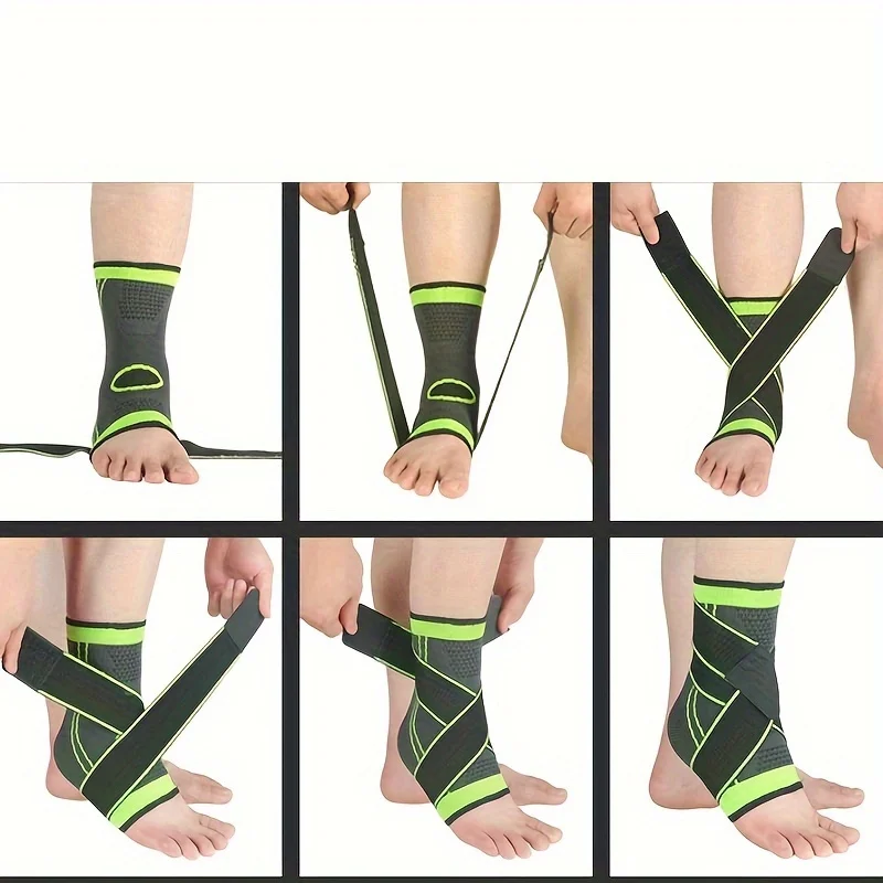 Fitness Ankle Straps Ankle Straps Ankle Support Ankle Support Brace 1Pc Ankle Support Brace Adjustable Straps Foot Heel