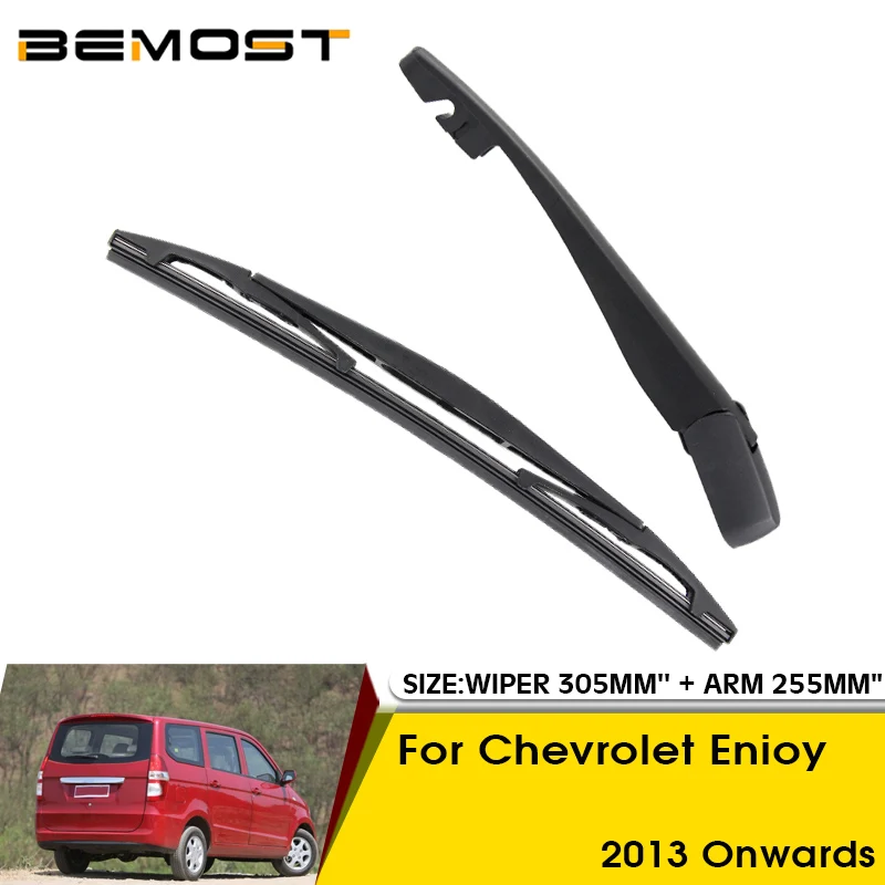 

Car Wiper Blade For Chevrolet Enioy 2013 Onwards Rear Back Windshield Windscreen Rear Wiper 305mm+Arm 255mm Car Accessories