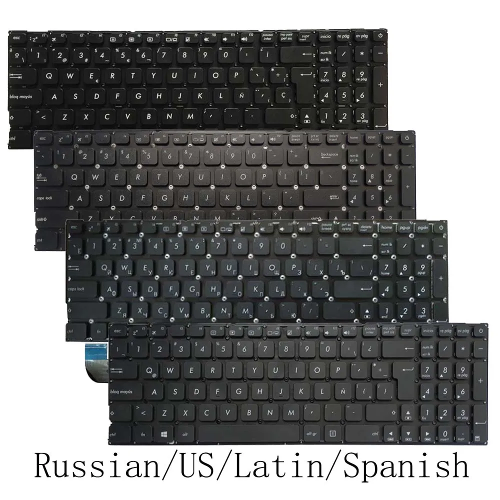 Replacement Keyboard For ASUS X541N/X541NA/X541NC/X541S/X541SA/X541SC Laptops - Brazilian Portuguese Layout