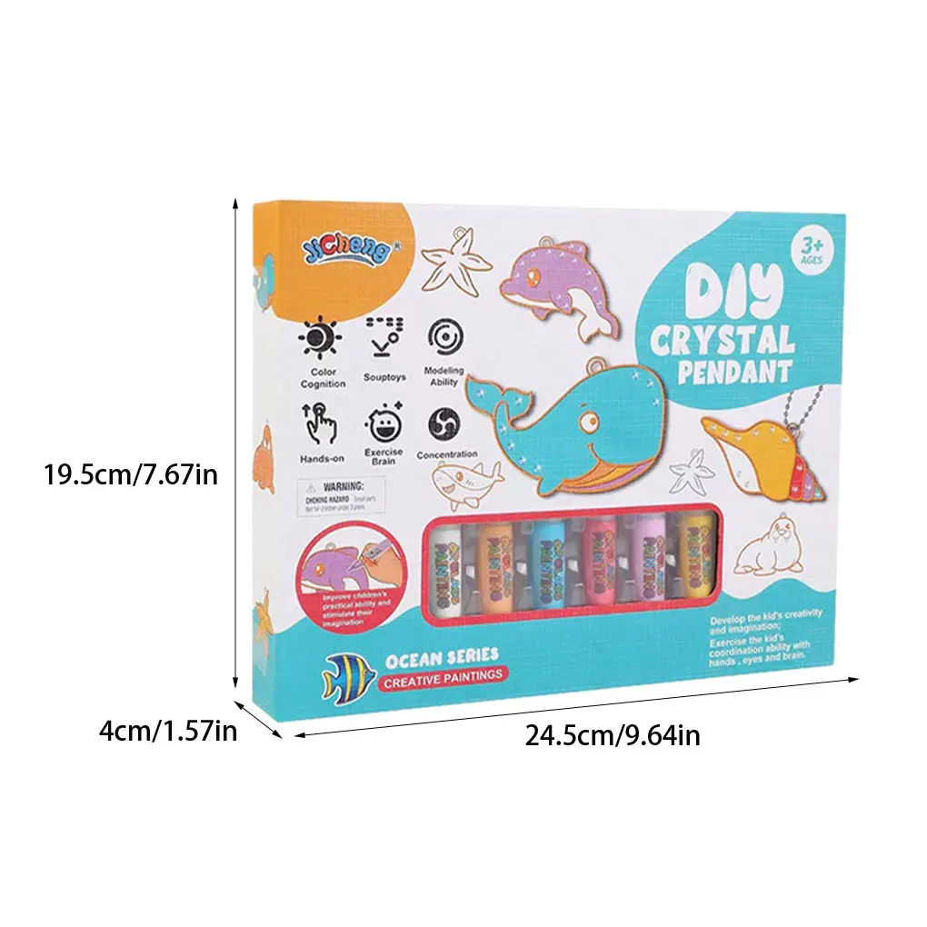 DIY 크리스탈 페인트 예술 및 공예 세트, 모든 수준의 숙련도에 적합, 쉬운 선물