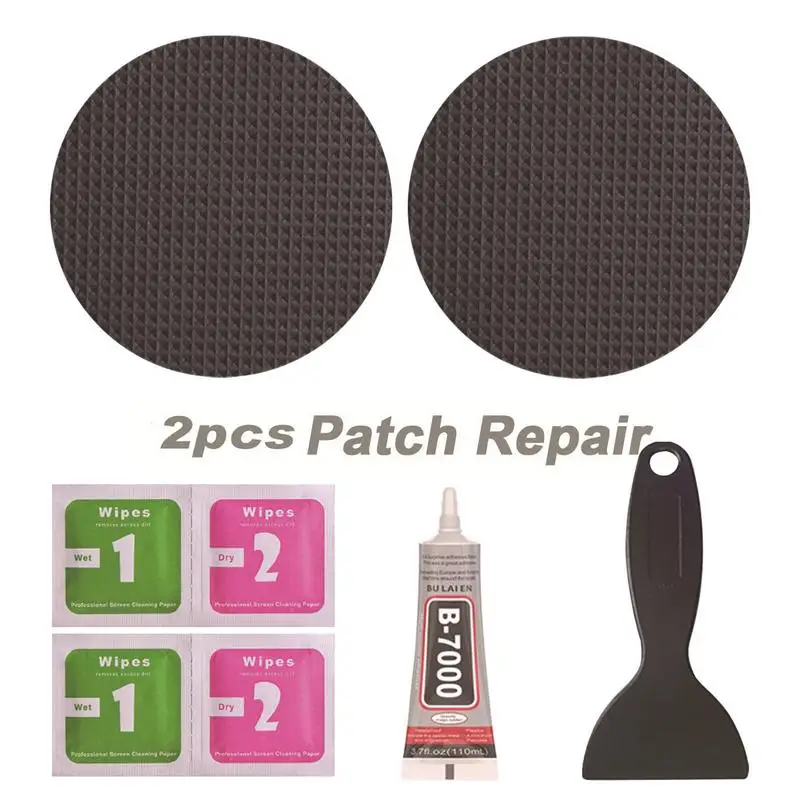 Trampoline Repair Kit 4 Inch Round Tent Waterproof Patch Fixing Kit Repair Mat Complete Set