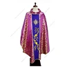 New Priest Vestments Christian High Quality European Style Polyester Adult Catholic Religious Archbishop Clothes Clergy Robe