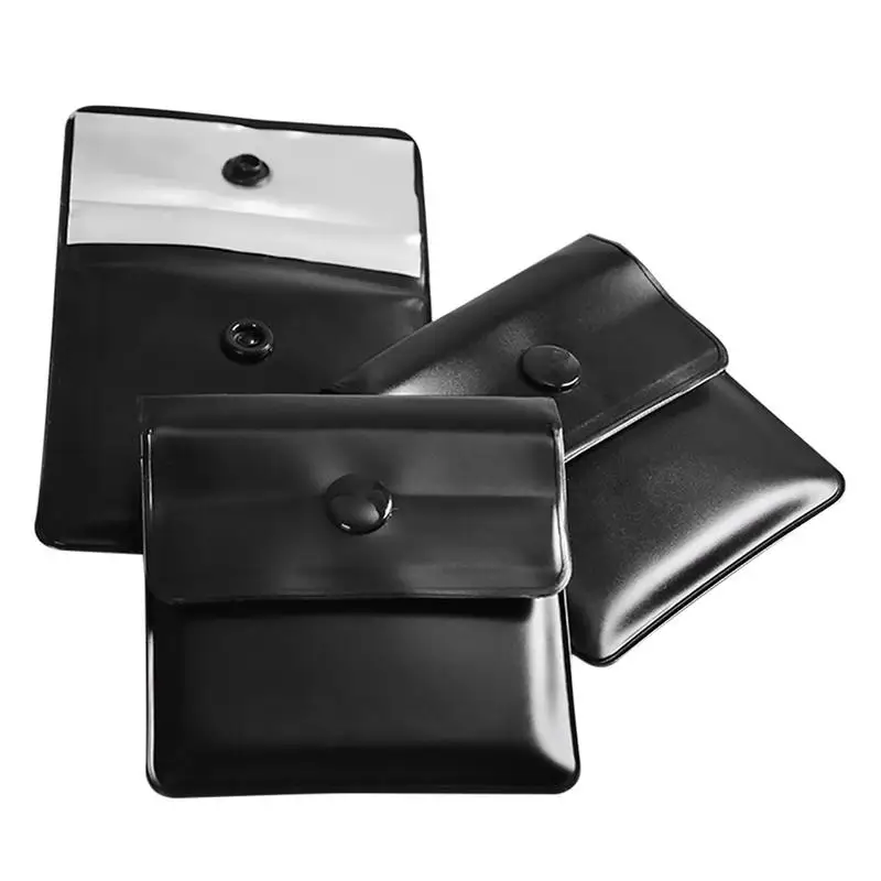 Mini Pocket Ashtray Pouch Fireproof Portable Reusable Storage Ashtray Bag Cigarette Cigar Smoking Accessory Outdoor