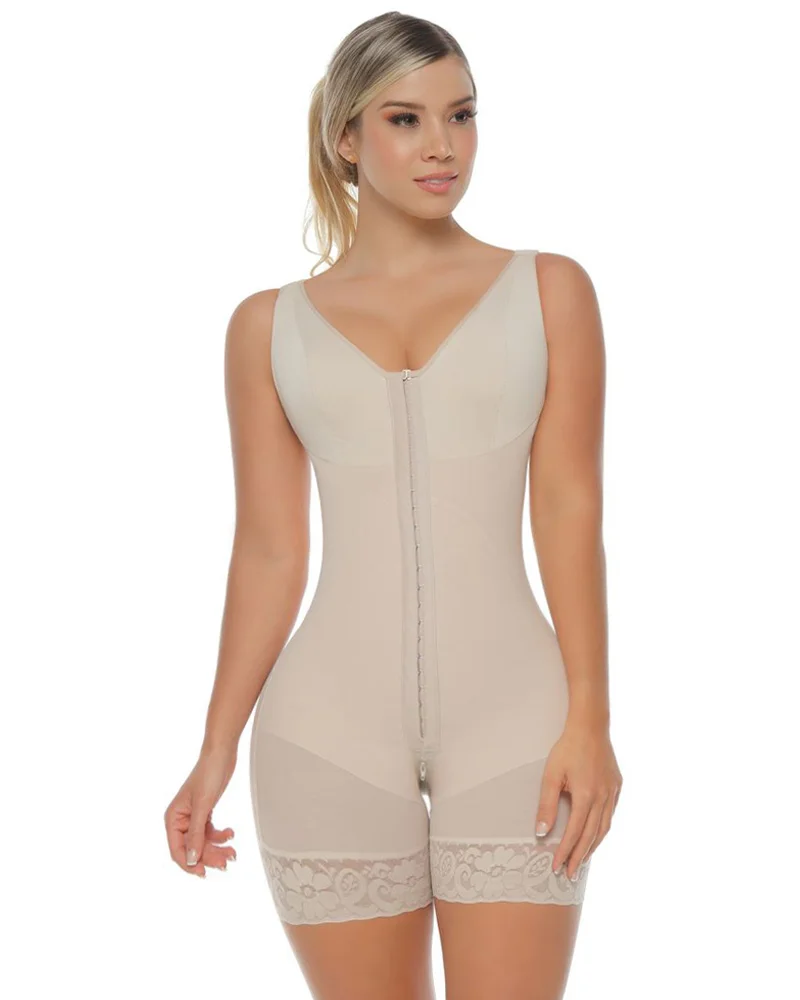 Fajas Women'S Corset Women's Firm Control Shapewear Tummy Control Butt Lifter Bodysuit Full Body Shaper Compression Garment
