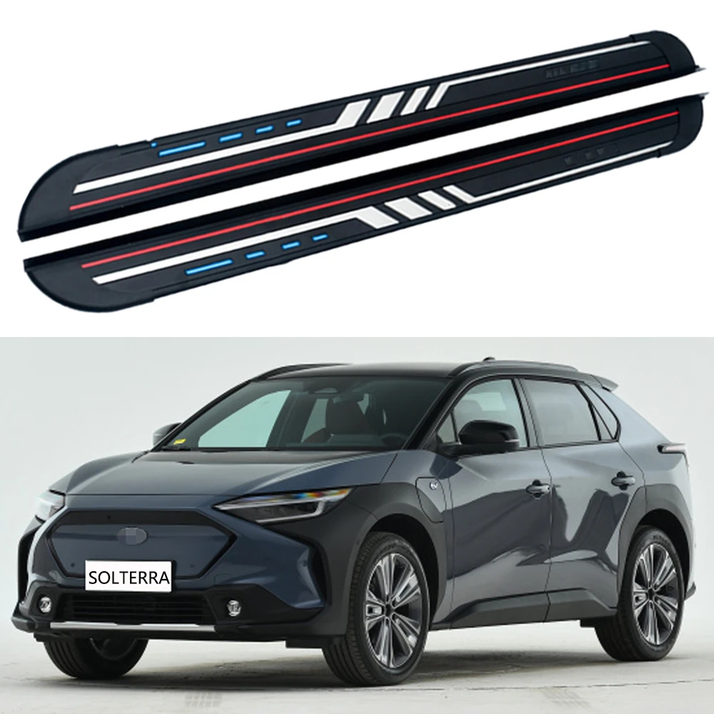 

2Pcs Fixed Running Board Side Step Pedals Nerf Bar Fits for Subaru Solterra 2022 2023