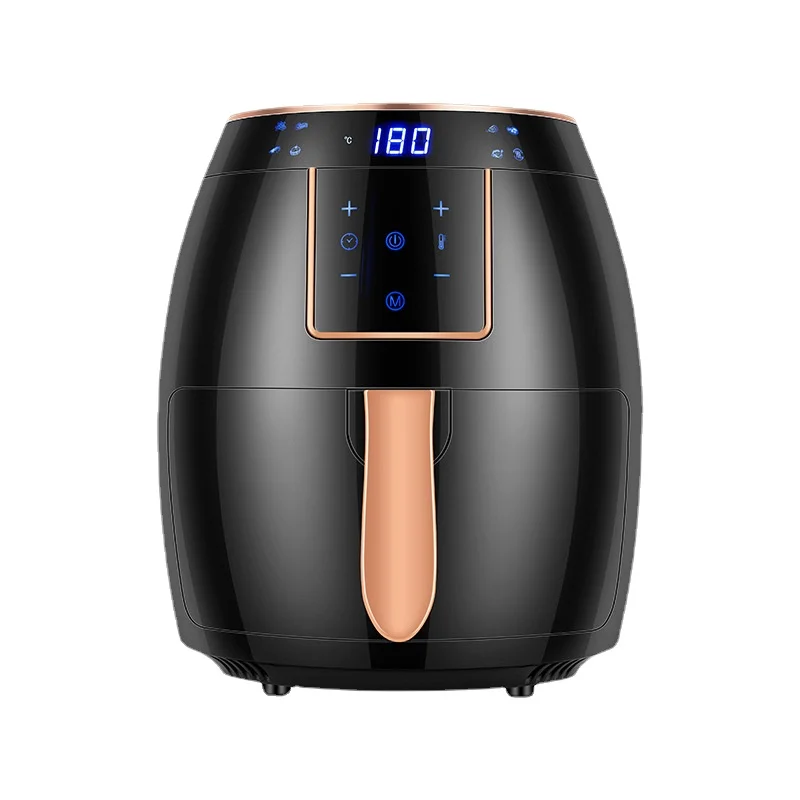 5.5L Air Fryer Fully Automatic Oil Free Baking French Fries Accurate Timing Cooking Utensils Home Kitchen110-220V Electric Fryer fully wrapped leg massage air compression leg massager hot pack automatic timing