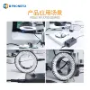 144 60 LED Ring Light Adjustable 0-100% Illuminator Lamp for STEREO ZOOM Microscope Circle Light Microscope Camera Light Parts 6