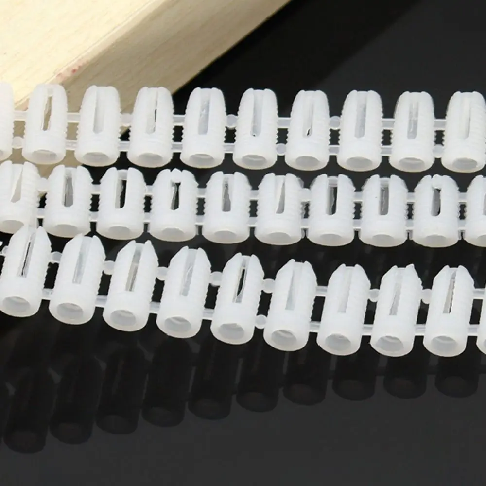 Wall Plug Anchor M4 Expansion Pipe Tube Plastic Expansion Bolt Cabinet Door Hinge Pipe Column Practical Furniture Hardware stainless steel hinges,door hinges,gas strut hinges,plastic hinges,nylon hinges