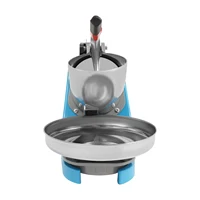 Broyeur à glace électrique, capacité de broyage robuste de 143,3 lb/h, lame en acier inoxydable 2200 tr/min, épaisseur de glace réglable avec protection contre la surchauffe, pour smoothies, cocktails et glace pilée. 8