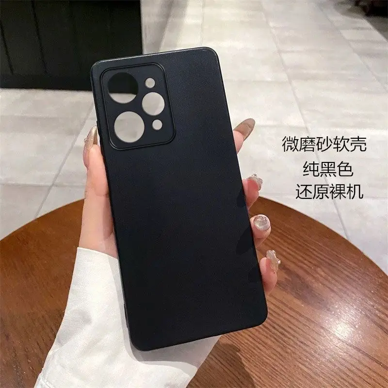 Realme 15 Pro 케이스 모델 파인 홀 반투명 화이트 솔리드 블랙 심플 TPU 소프트 커버 Realme15용 충격 방지 케이스
