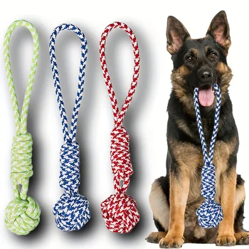 Heavy Duty Rope Ball Toy 1
