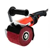 Burnishing Polishing Machine 1400w Surface Conditioning Tool Wire Variable Speed Drawing Machine For Wood Metal Stainless Steel 1