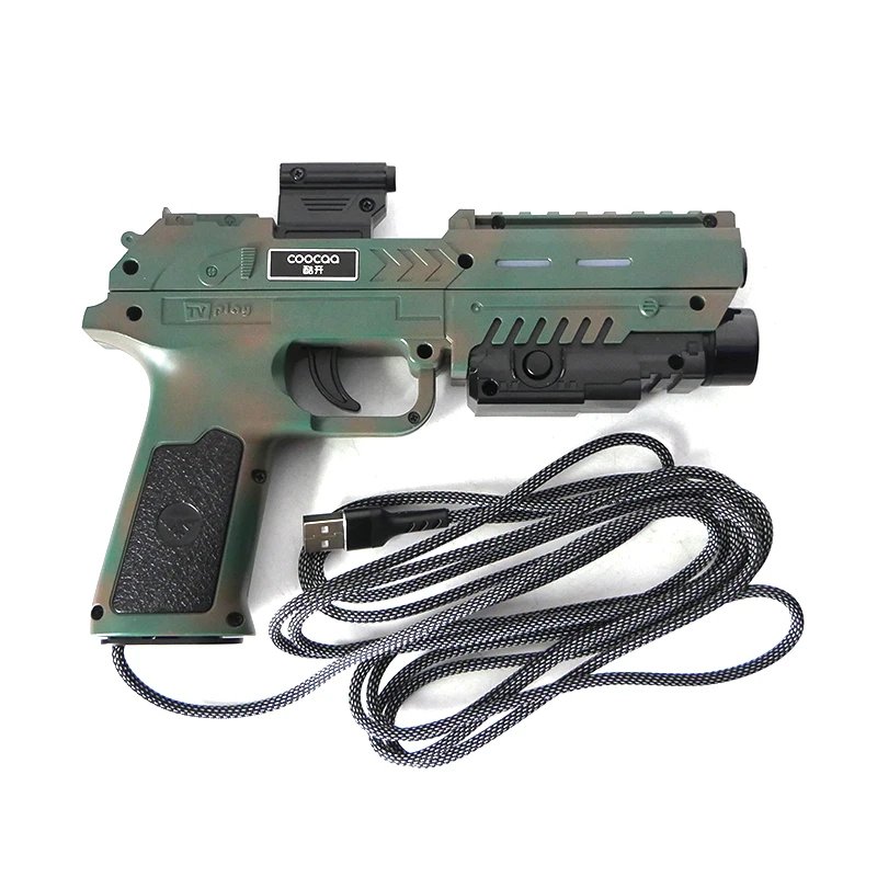 USBLightGunShottingGamePartsUsedForPCWithLEDSensorArcade