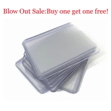 

Blue/White Material 35pt Top Loader 3X4" Game Cards Outer Sleeves Protector Board Gaming Trading Card Plastic Collect Holder