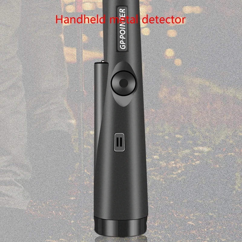 Pinpoint Metal Detector Pinpointer 360 Search Treasure Pinpointing Finder Probe for Adults Kids Buzzer Vibration Sound