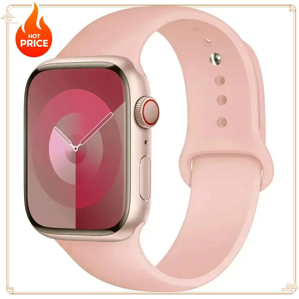 Premium Silicone Strap for Smartwatch - Versatile and Durable Design
