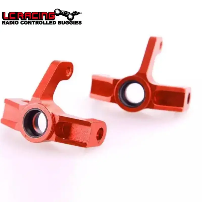 Originale Lc Racing L6083 Blocco Sterzo In Alluminio Per Rc Lc Per Per Emb-Wrc Emb-Ra Emb-1 Emb-Sc Emb-Dt Emb-Tc Emb-Tg Emb-M