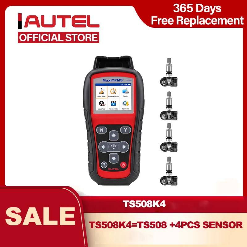 AUTEL ts508 neumáticos dispositivo de diagnóstico TPMS programación herramientas 