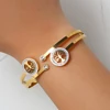 Boho Trend Life Tree Charm Bangle for Women No Fade Color Stainless Steel Cubic Zircon Bangles Luxury Gift Cuff Jewelry 5